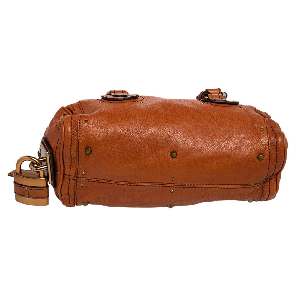 De las mujeres Bolso Paddington de piel marrón de Chloe