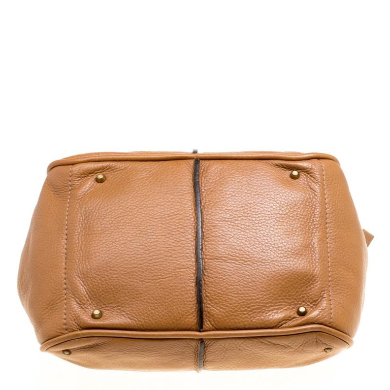 Chloe Brown Leather Paddington Shoulder Bag For Sale at 1stDibs