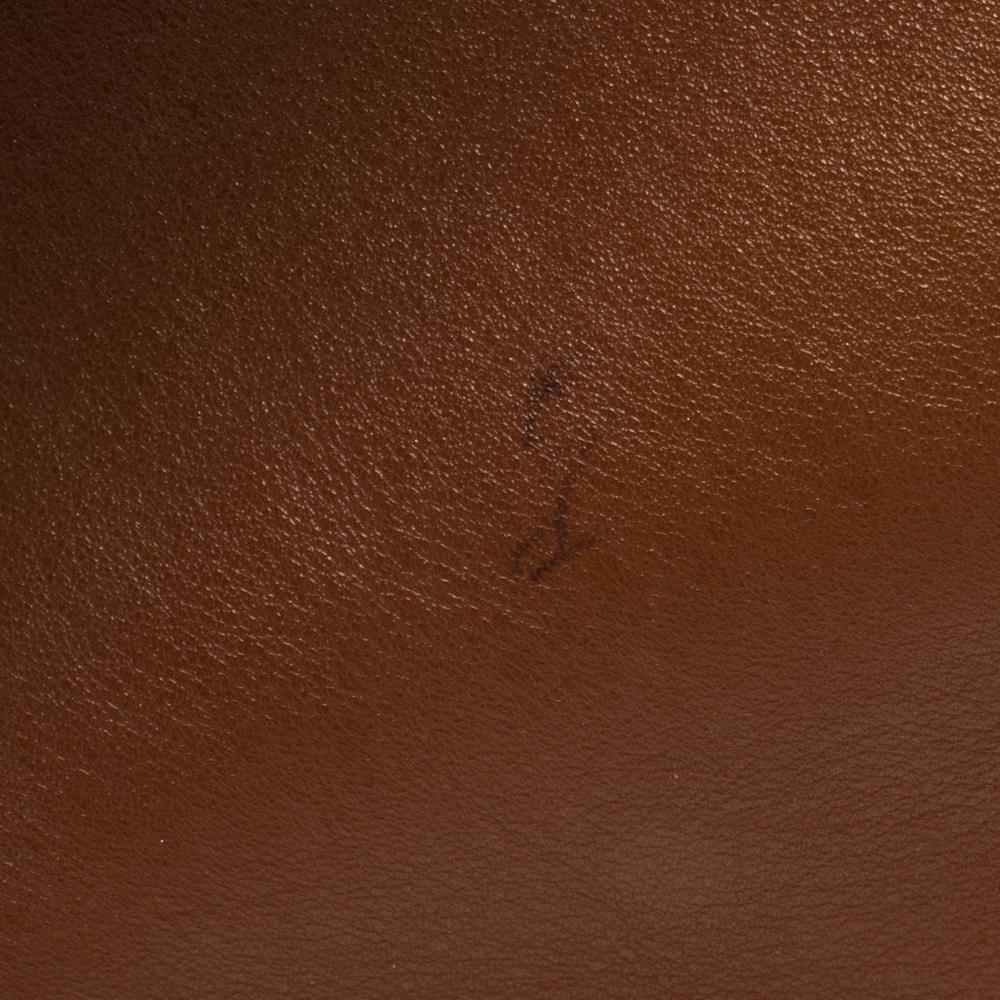 Chloe Brown Leather Top Handle Bag 4