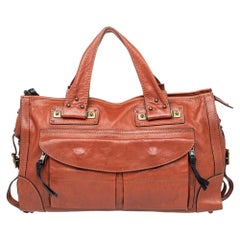 Bolso Tracy de piel marrón de Chloe