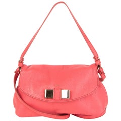 CHLOE bubblegum pink leather LILY Crossbody Shoulder Bag