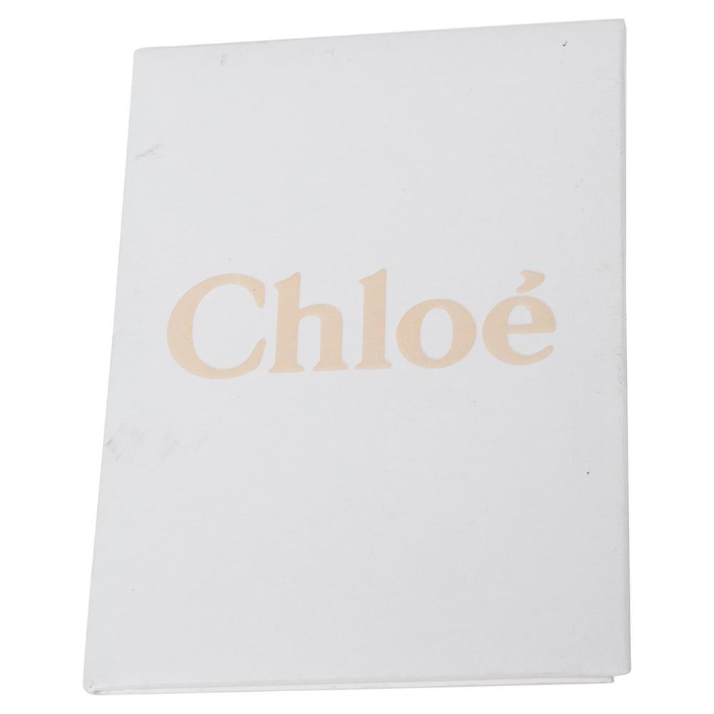 Chloe Burgundy-Green Leather And Suede Roy Crossbody Bag 6
