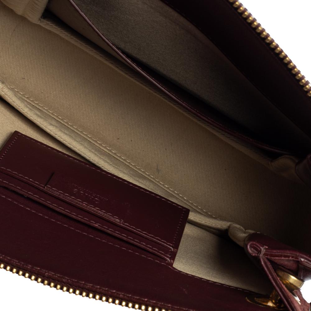 Women's Chloe Burgundy Leather Roy Crossbody Bag