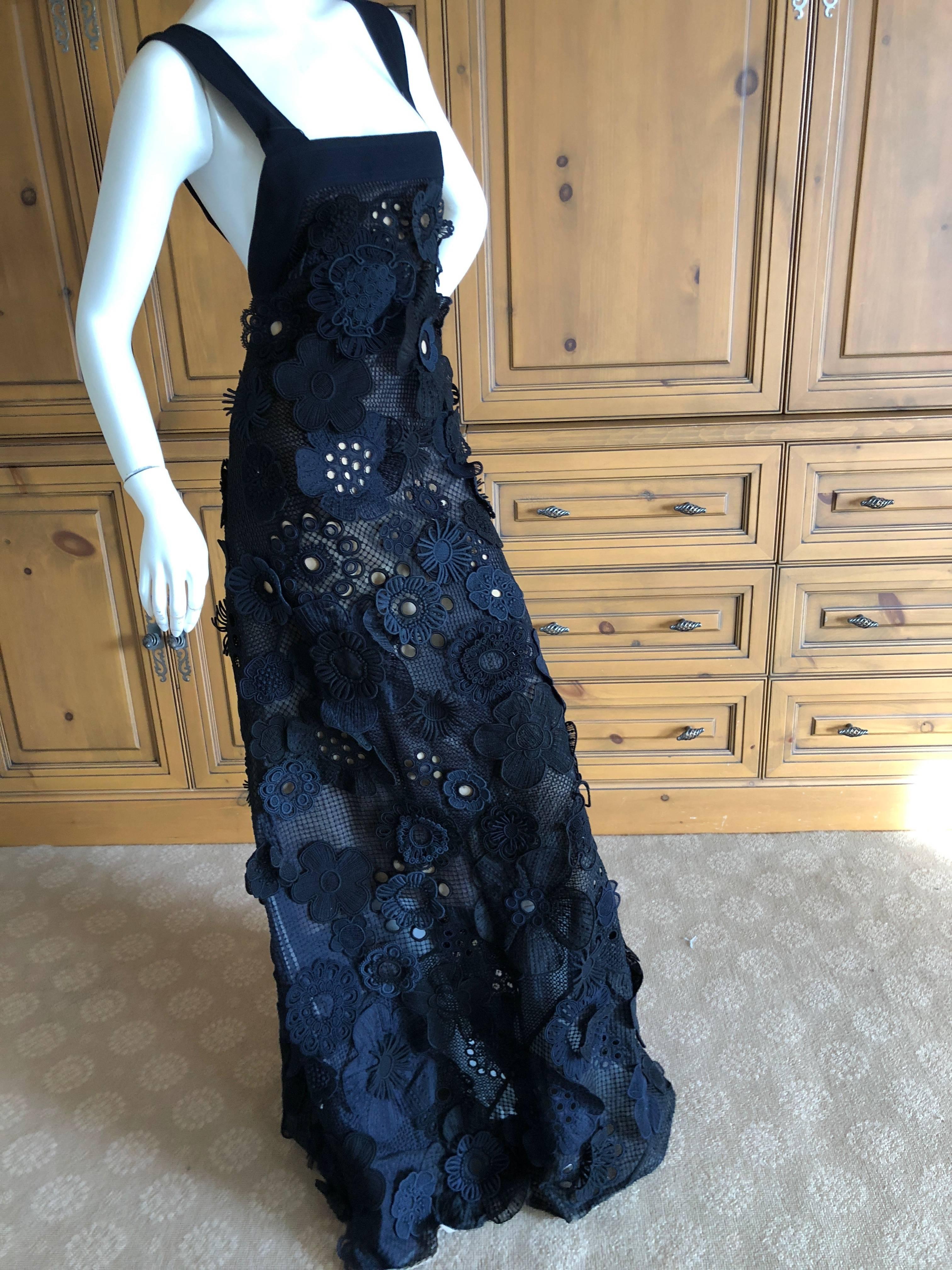 Chloe by Clare Waight Keller Spring 2017 Sheer Lace Florette Dress New 1