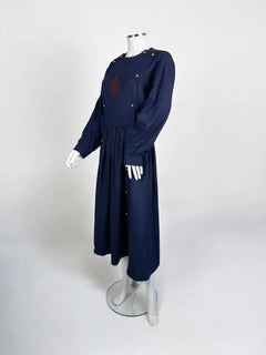 Chloé by Karl Lagerfeld Dolman Dress, FW 1981