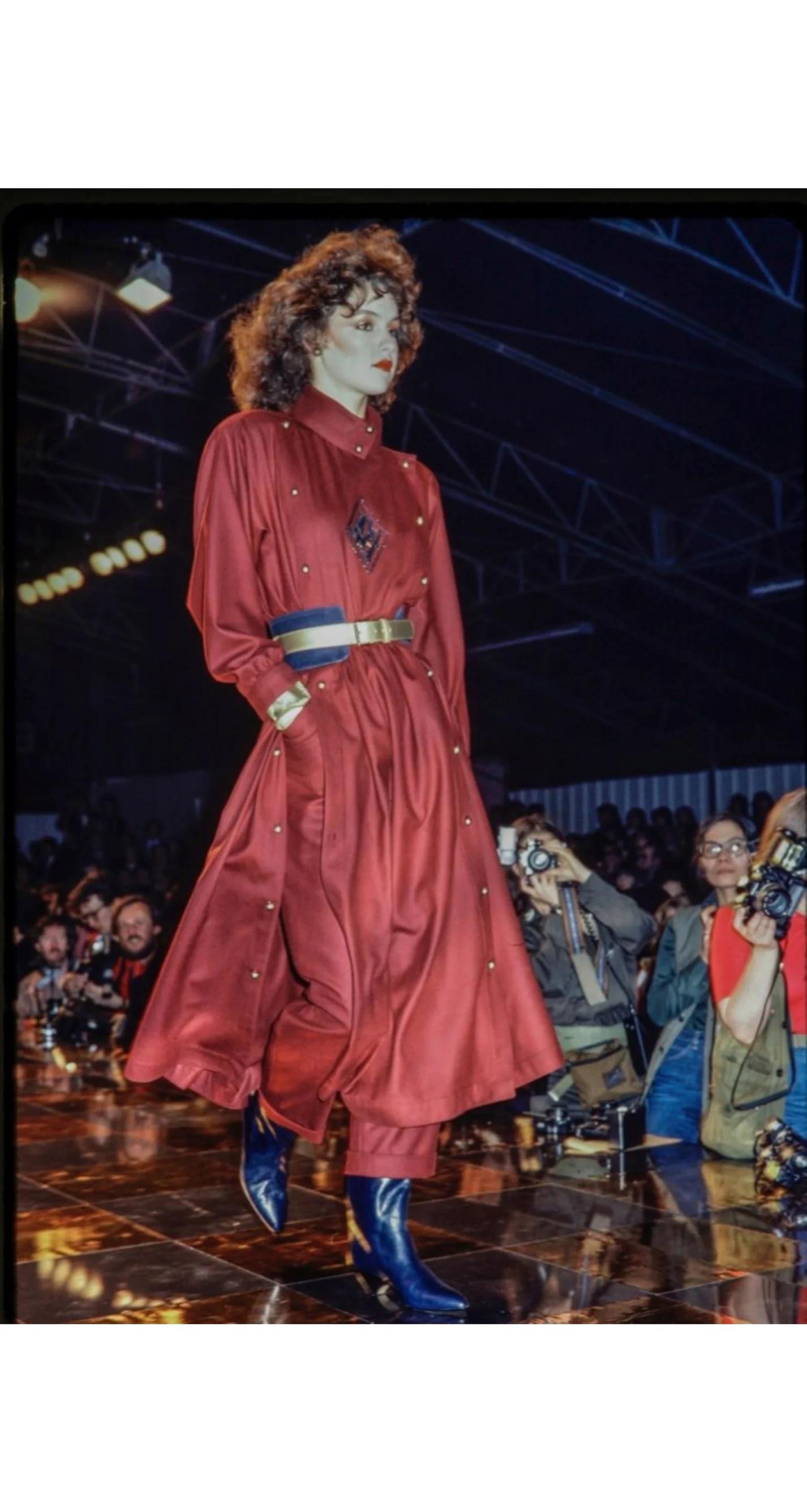 Vestido Dolman Chloé by Karl Lagerfeld, FW 1981 Negro en venta