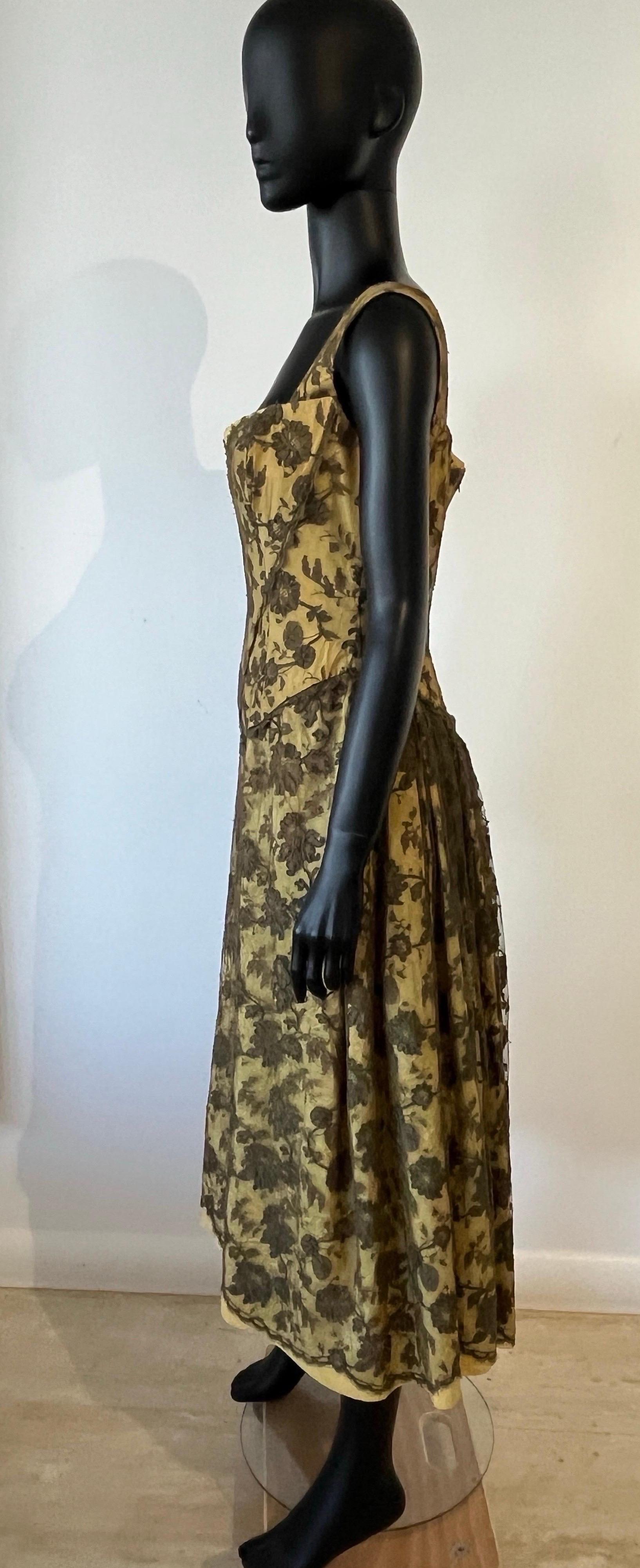 Chloe by Karl Lagerfeld Partykleid 1980er Jahre im Zustand „Gut“ im Angebot in COLLINGWOOD, AU