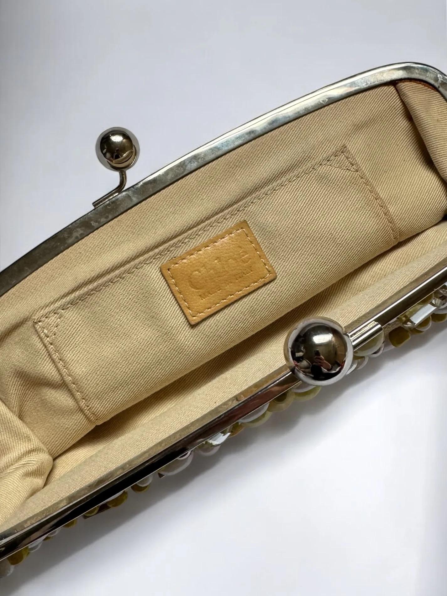 Chloé by Phoebe Philo Beaded Clutch, SS 2002 For Sale 1