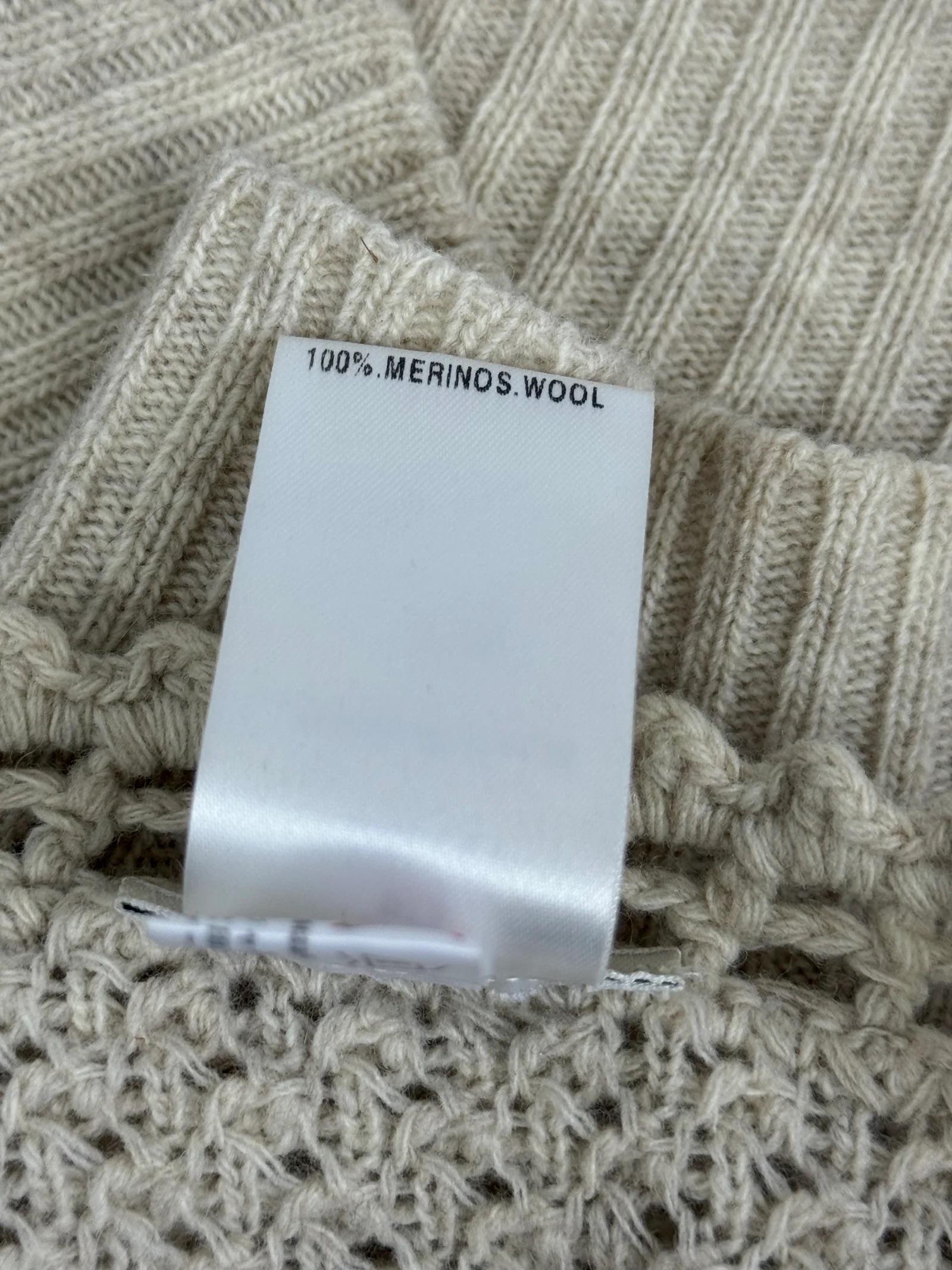 Chloé by Phoebe Philo Strickjacke aus Merinowolle, FW 2004 im Angebot 3
