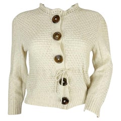 Chloé by Phoebe Philo Strickjacke aus Merinowolle, FW 2004