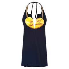 Chloé by Phoebe Philo S/S 2002 "Be My Valentine" Black Dress