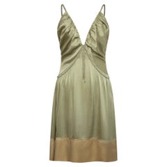 Chloé by Phoebe Philo S/S 2005 Perlenbesetztes Trägerkleid aus Seide