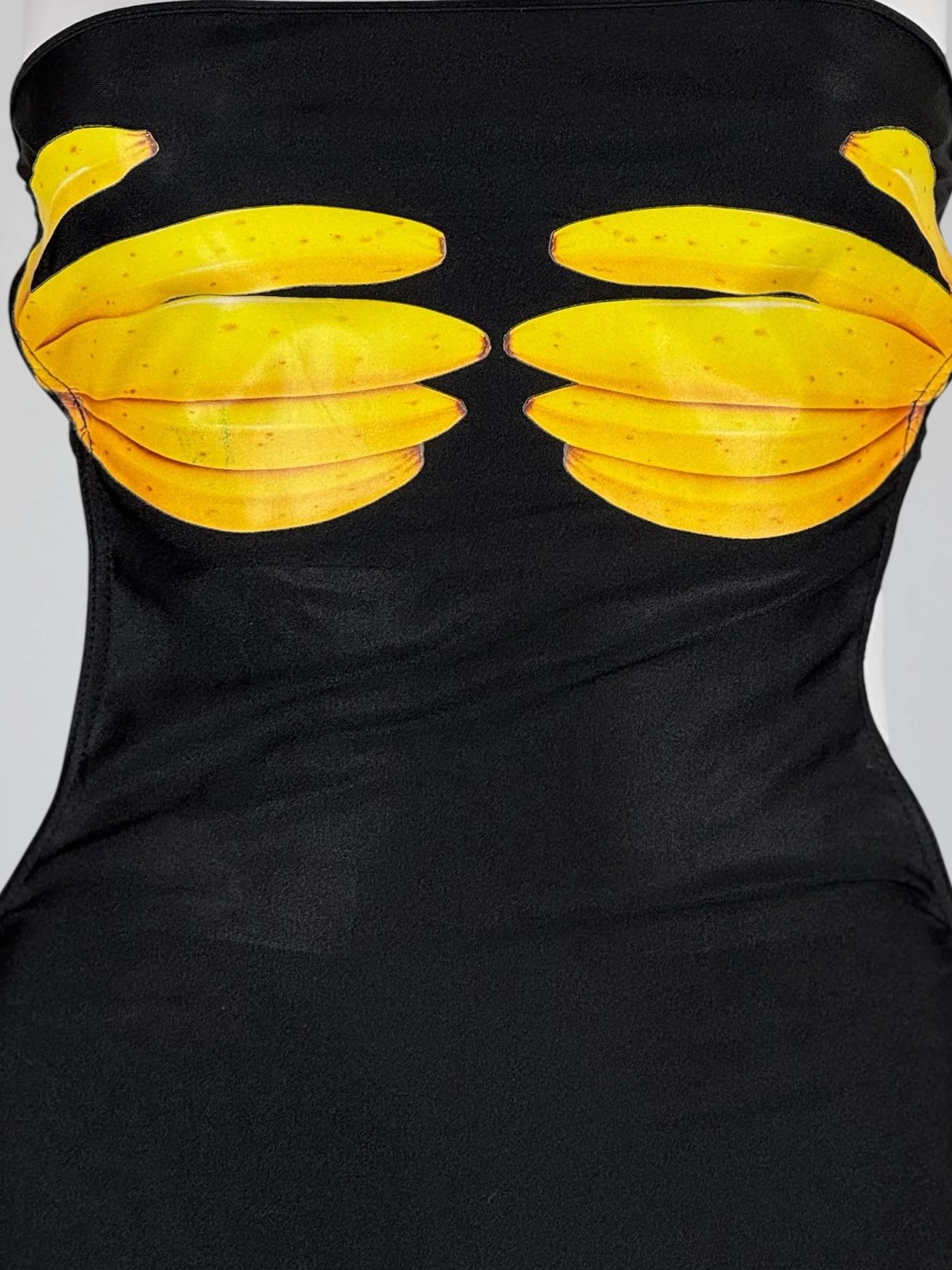 Chloé by Stella McCartney “Keep Your Bananas off My Melons” Swimsuit, SS 2001 In Good Condition For Sale In Marlborough, GB