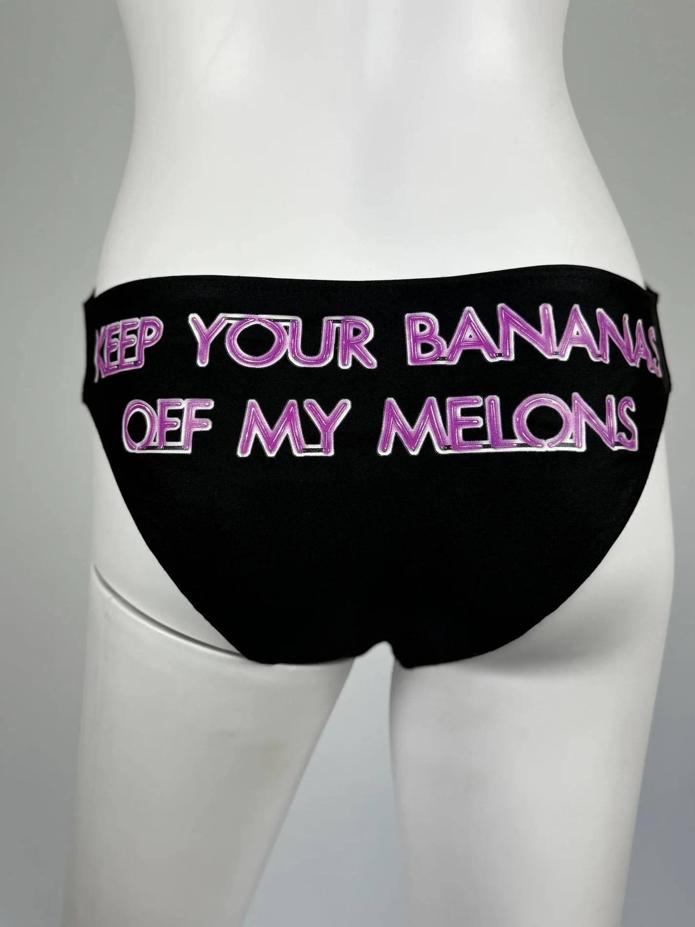 Chloé by Stella McCartney “Keep Your Bananas off My Melons” Swimsuit, SS 2001 For Sale 1