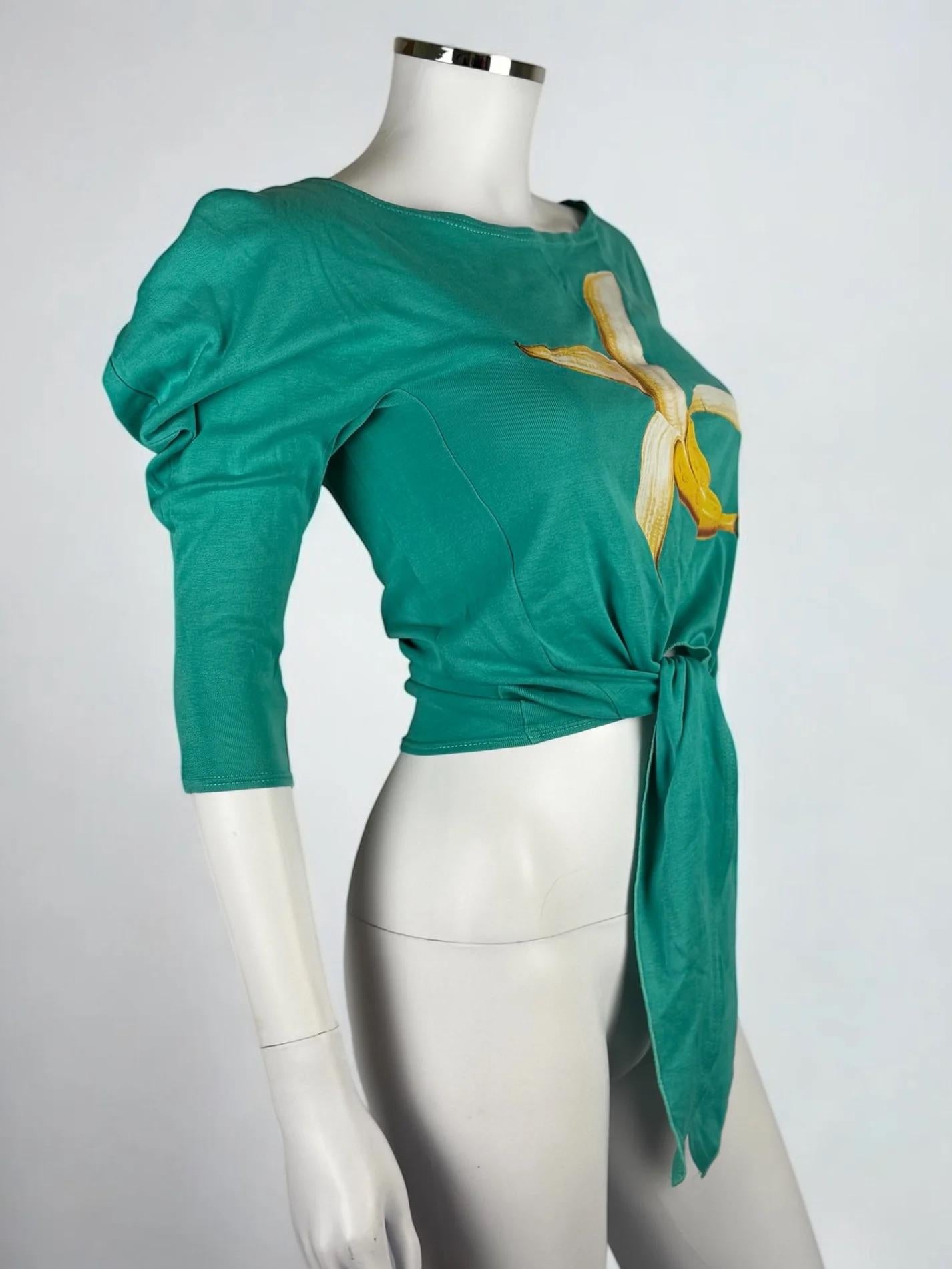 Chloé by Stella McCartney Banana Tie Front Top, SS 2001 For Sale 1