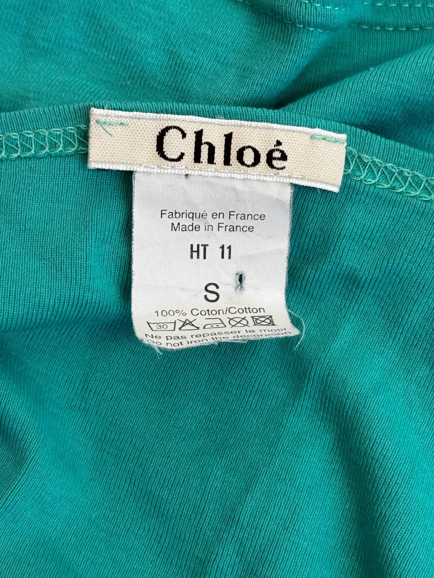 Chloé by Stella McCartney Banana Tie Front Top, SS 2001 For Sale 3