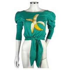Chloé by Stella McCartney - Top à nouer sur le devant en forme de banane, SS 2001