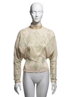 Chloé by Stella McCartney Beaded and Embroidered Silk Evening Blouse, FW 2000