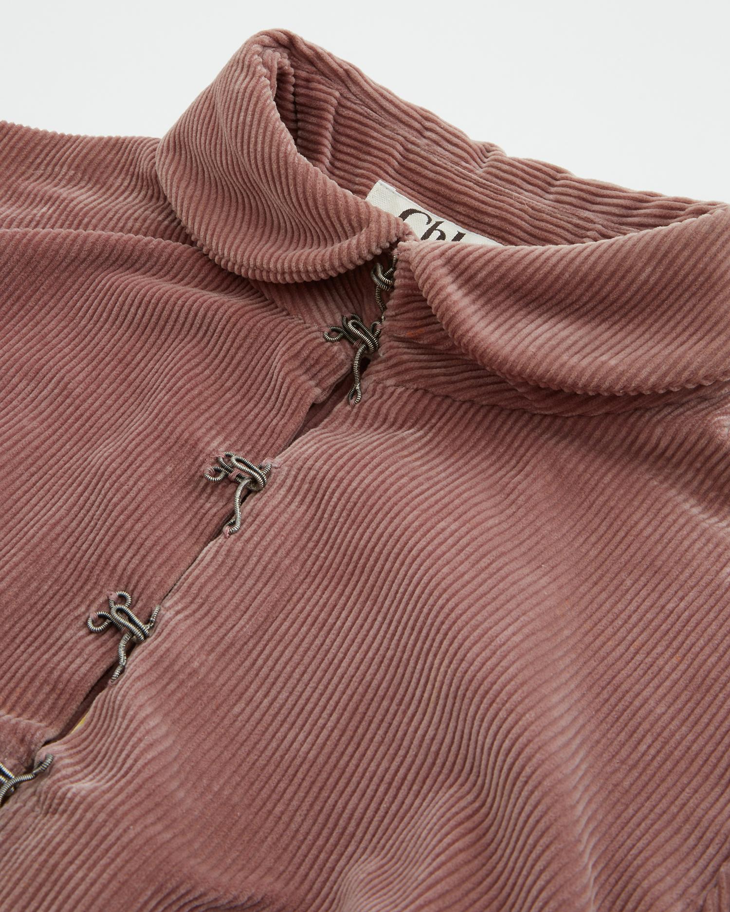 Chloé by Stella McCartney dusky pink corduroy corset jacket, fw 2001 5