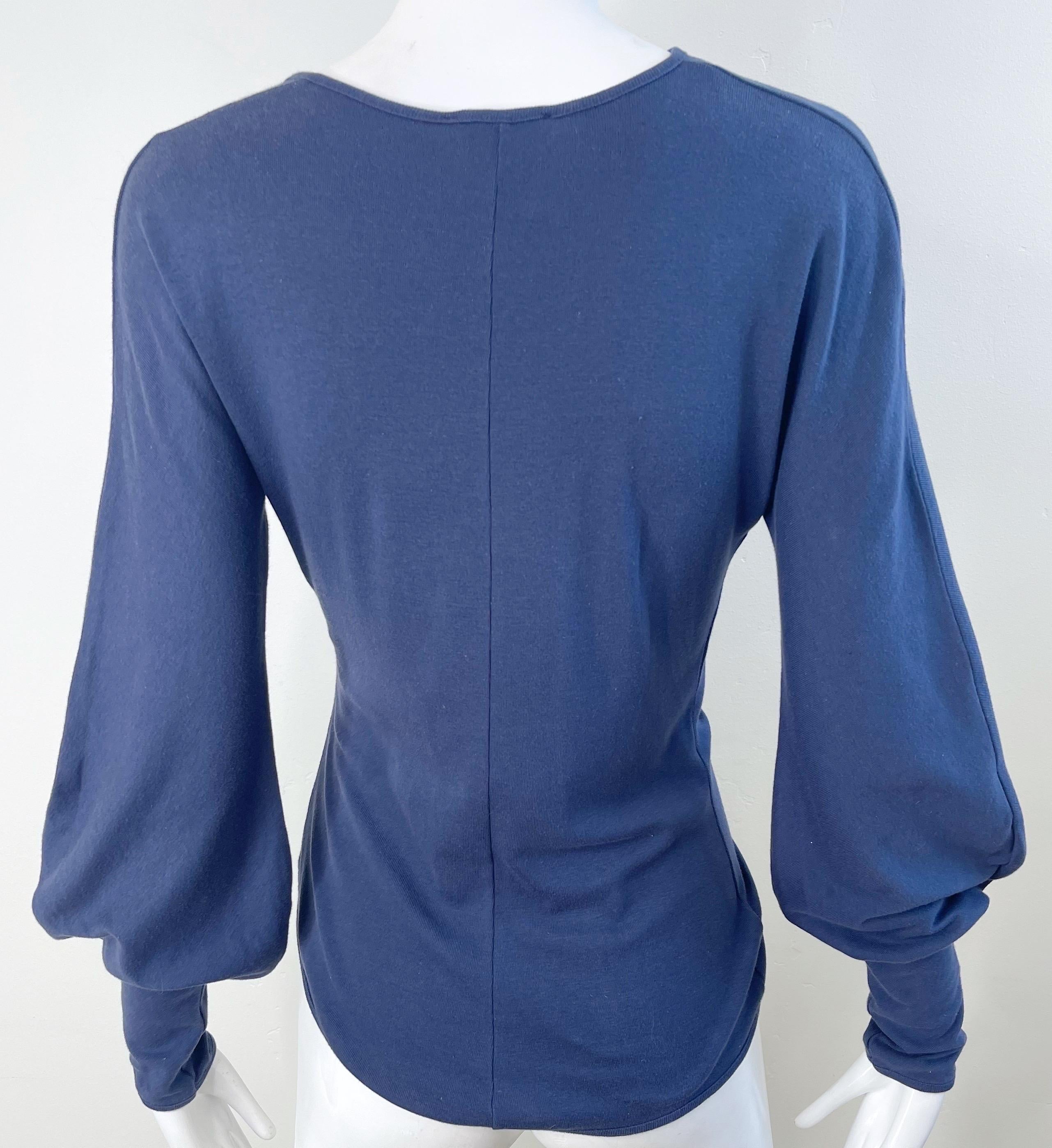 Chloé par Stella McCartney - Haut chemise vintage Betty Bella Hadid, automne-hiver 2001 en vente 1