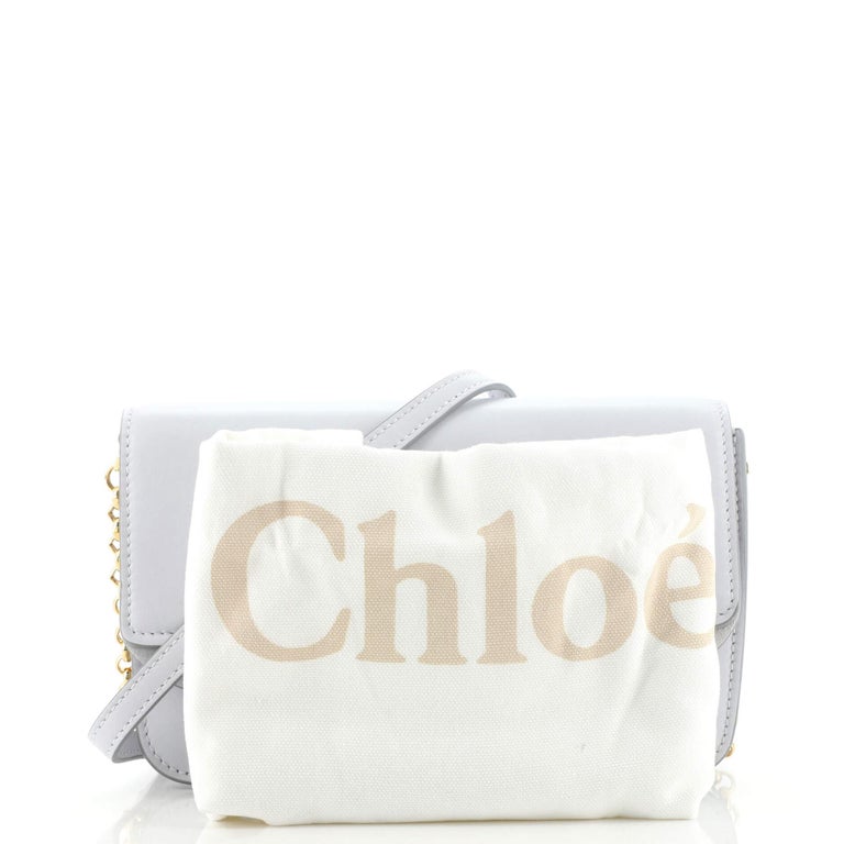 Chloe C Chain Clutch Leather at 1stDibs