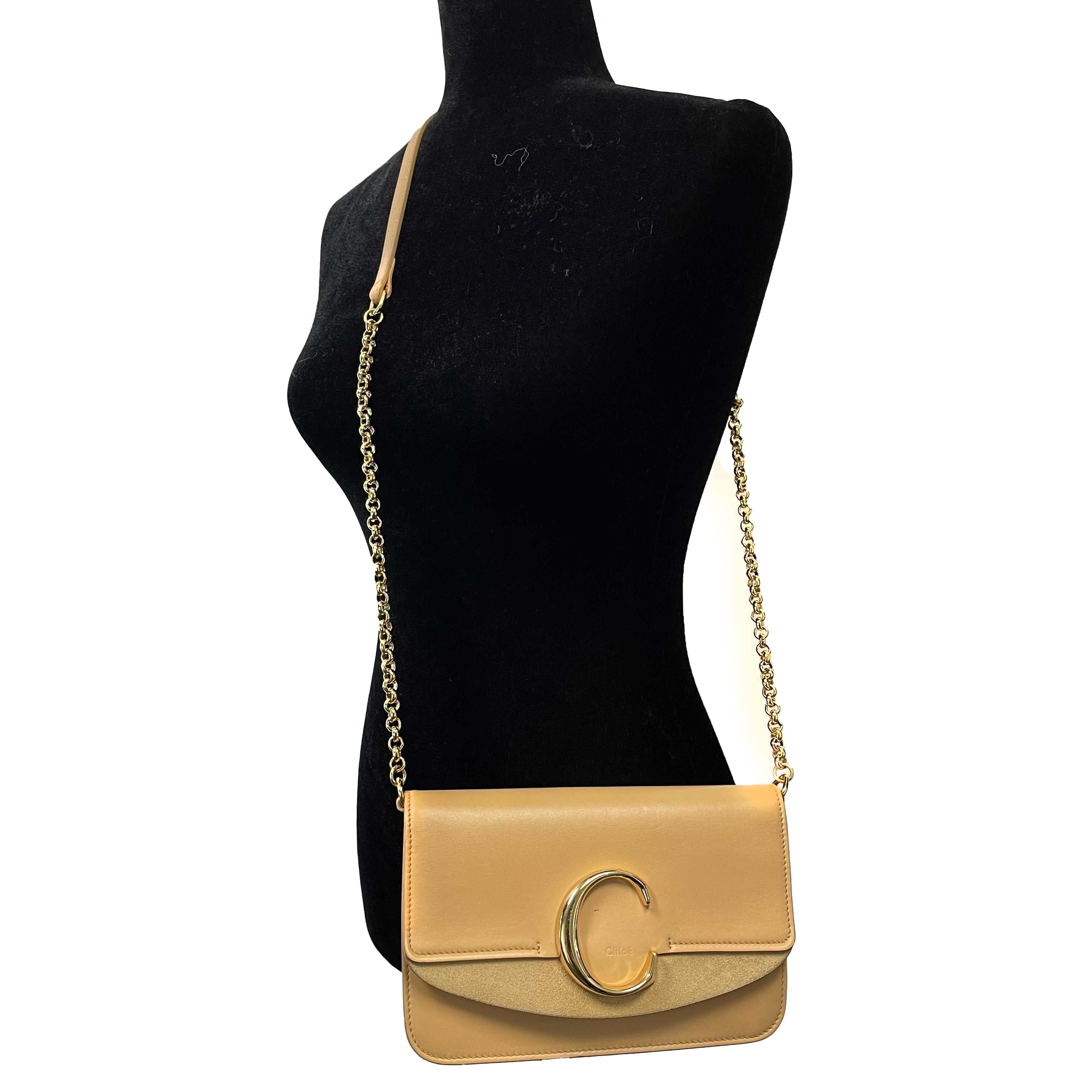 	Chloe - C Clutch With Chain Crossbody / Shoulder Bag 4