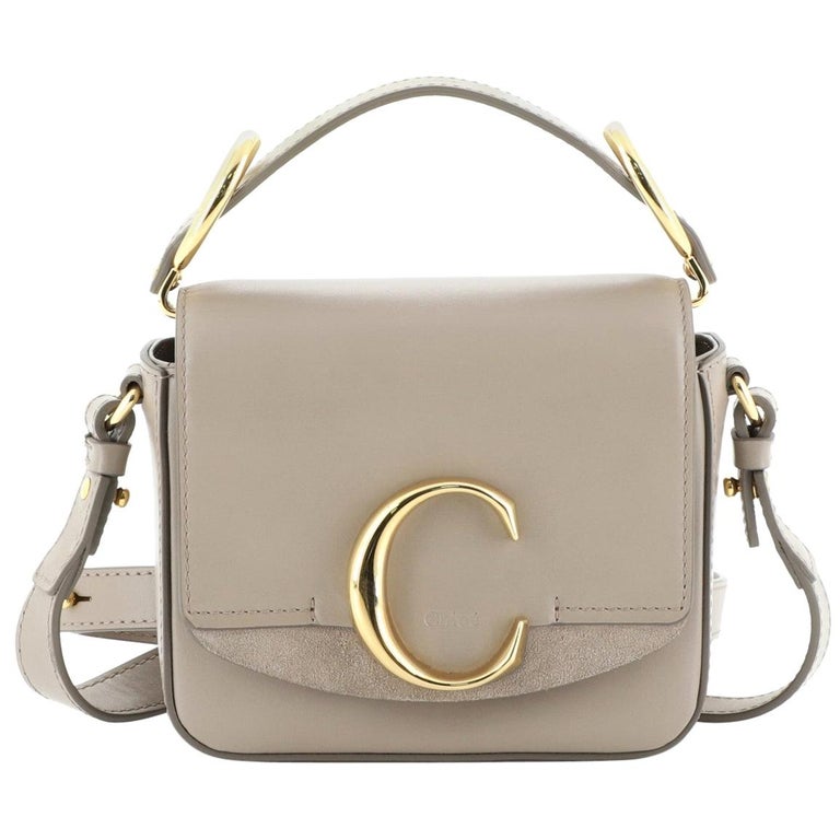 Chloe C Crossbody Bag Leather Mini at 1stDibs | chloe c bag sale