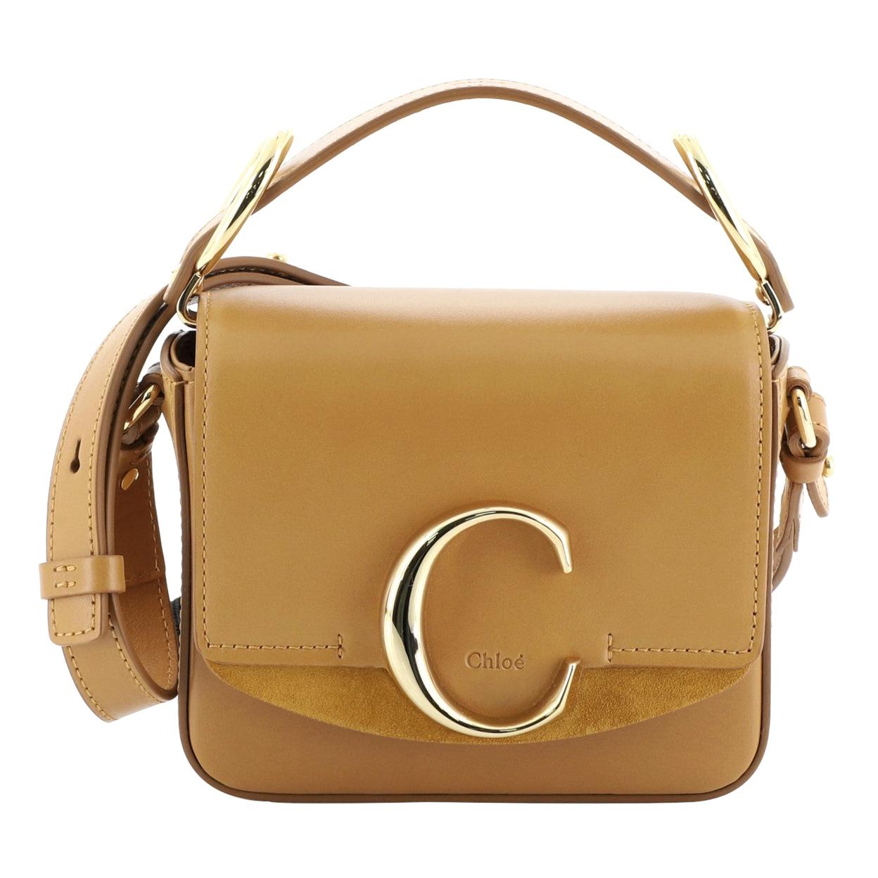 Chloe C Crossbody Bag Leather Mini