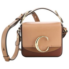 Chloe C Double Carry Bag Leather Mini