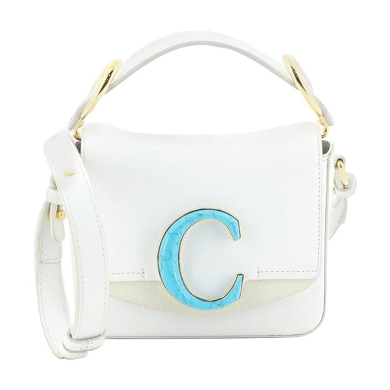 Chloe C Double Carry Bag Leather Mini