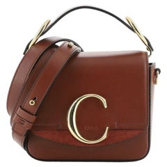 Chloe C Double Carry Bag Leather Mini