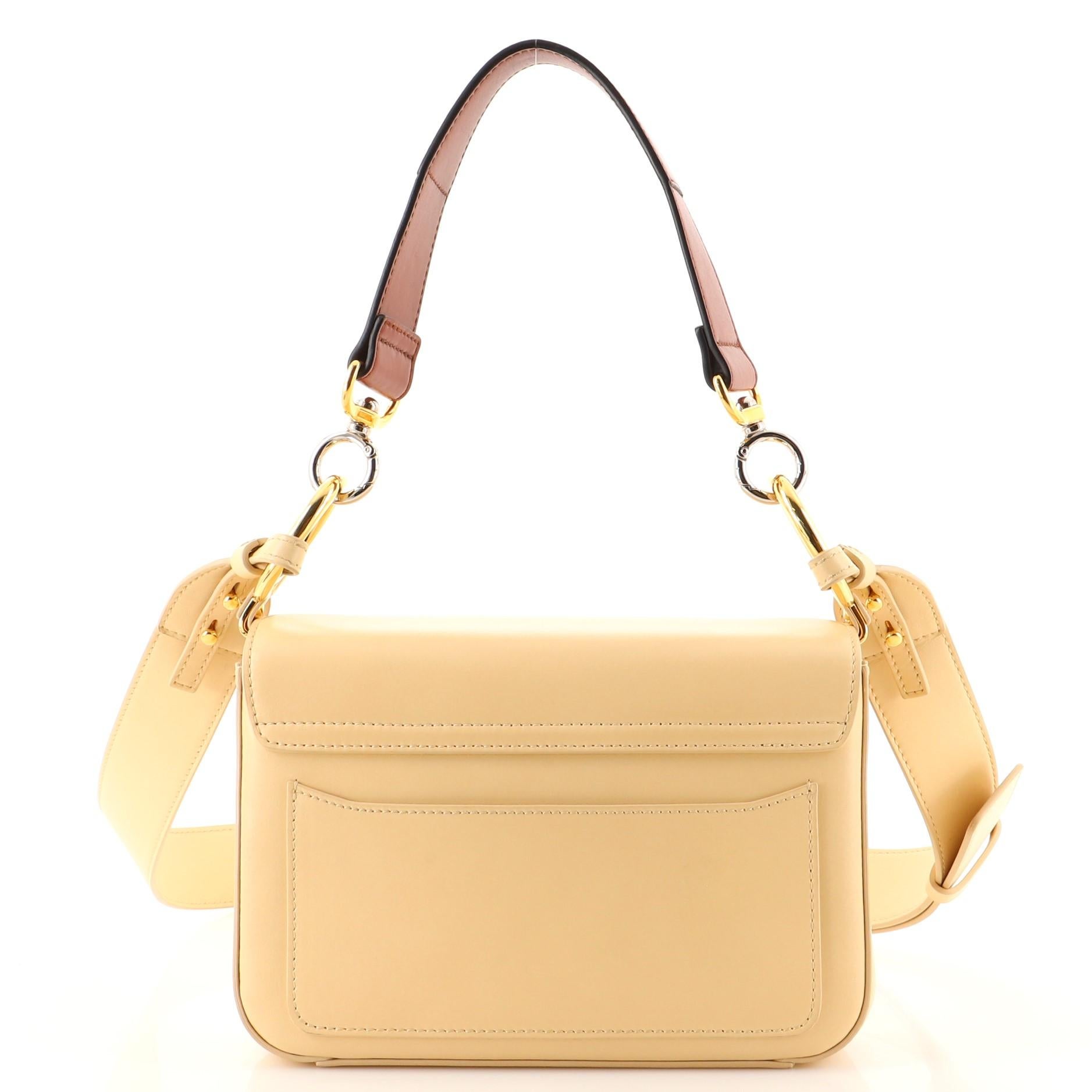 Chloe C Double Carry Bag Leather Small For Sale at 1stDibs