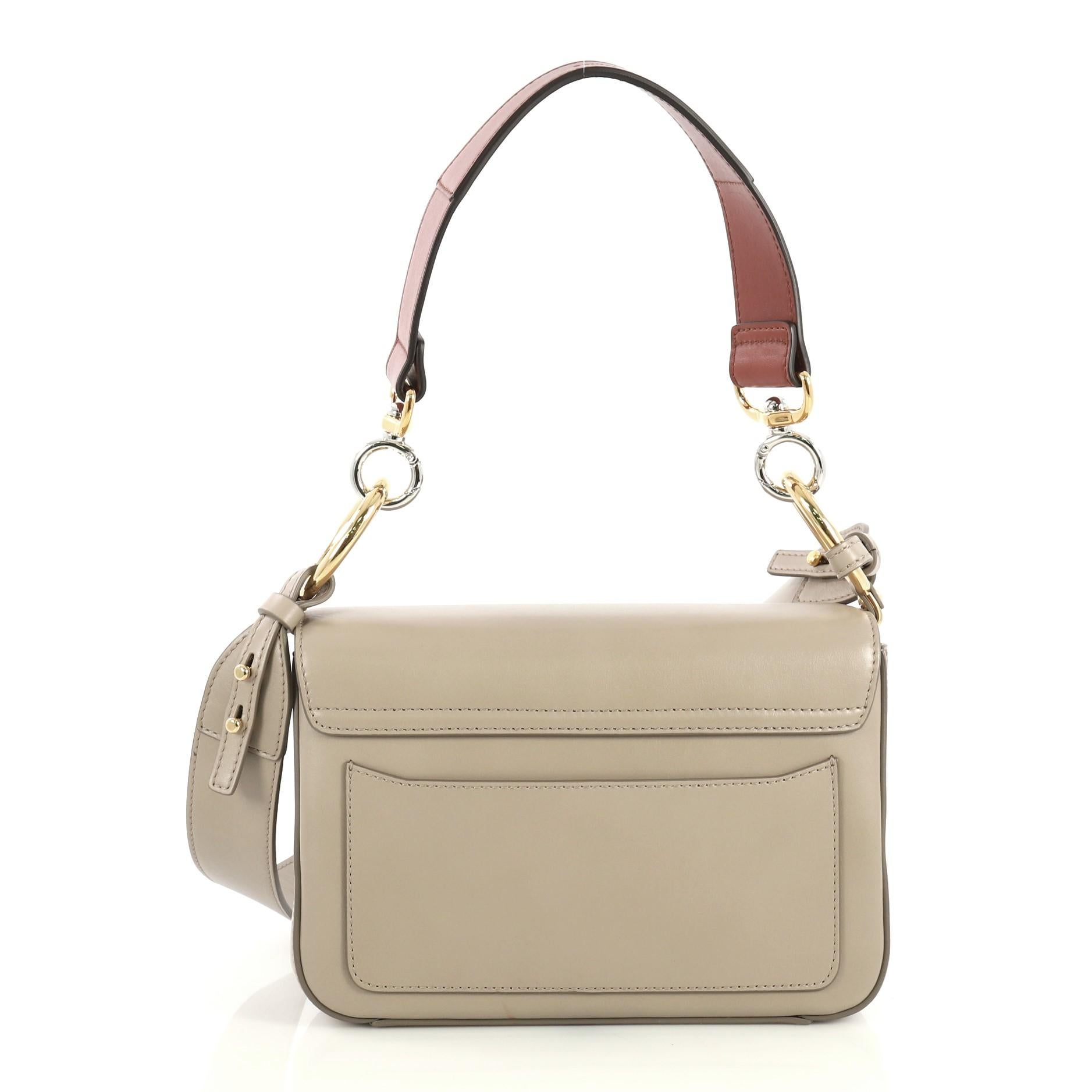 small chloe “c” double carry bag