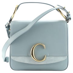 Chloe C Flap Bag Leather Small