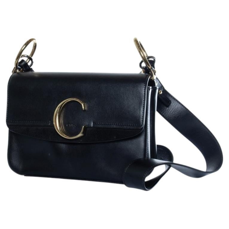 Chloé, A.I.C. sac en cuir noir en vente