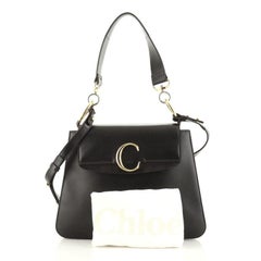 Chloe C Shoulder Bag Leather Medium