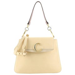 Chloe C Shoulder Bag Leather Medium