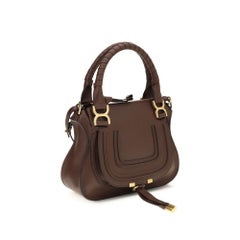 Chloé Calf Leather Shoulder Bag — Brown