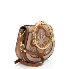 Bolso de mano pequeño «Nile» de Chloe, en piel de becerro con diseño de patchwork