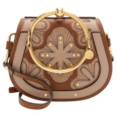 Bolso de mano pequeño «Nile» de Chloe, en piel de becerro con diseño de patchwork