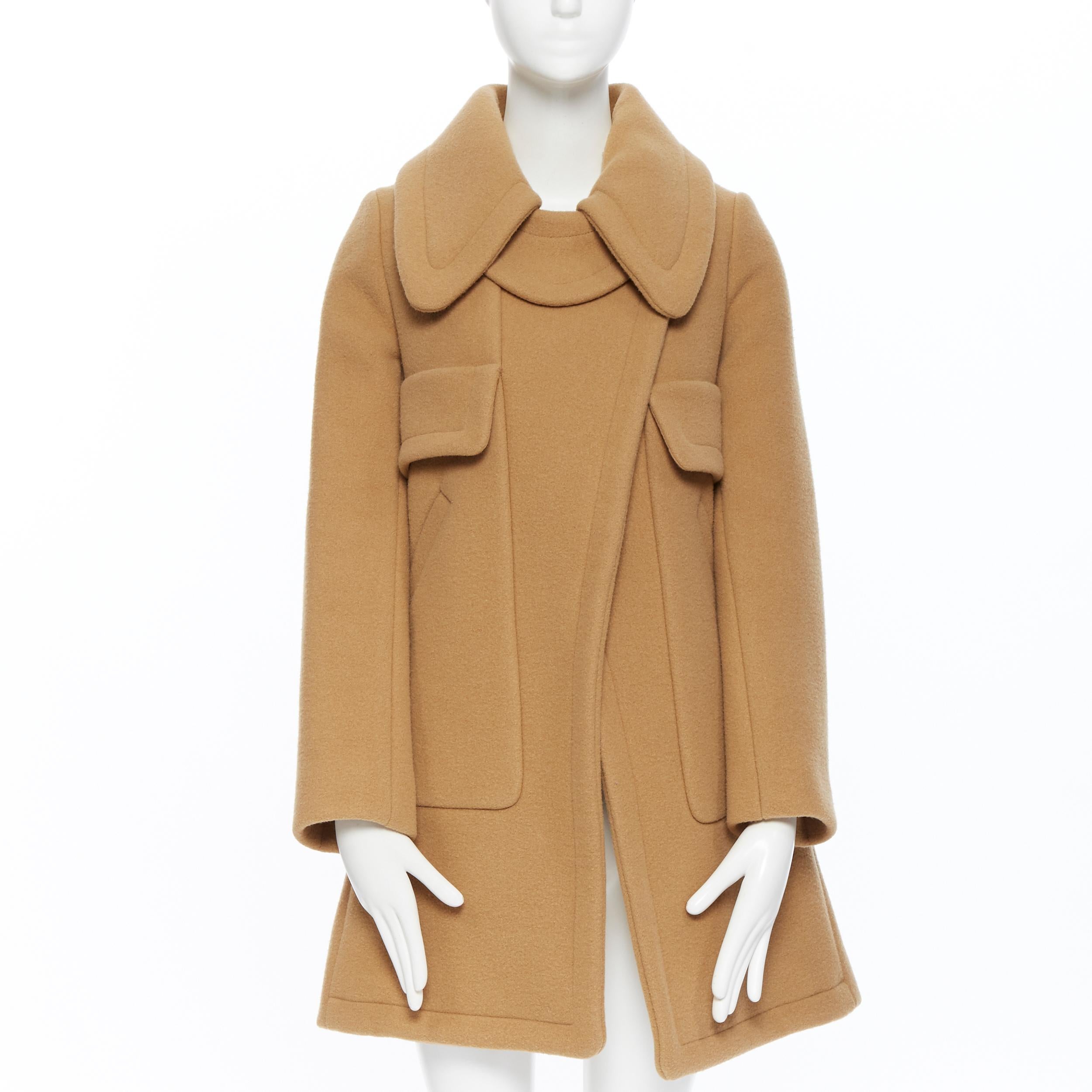 chloe camel coat