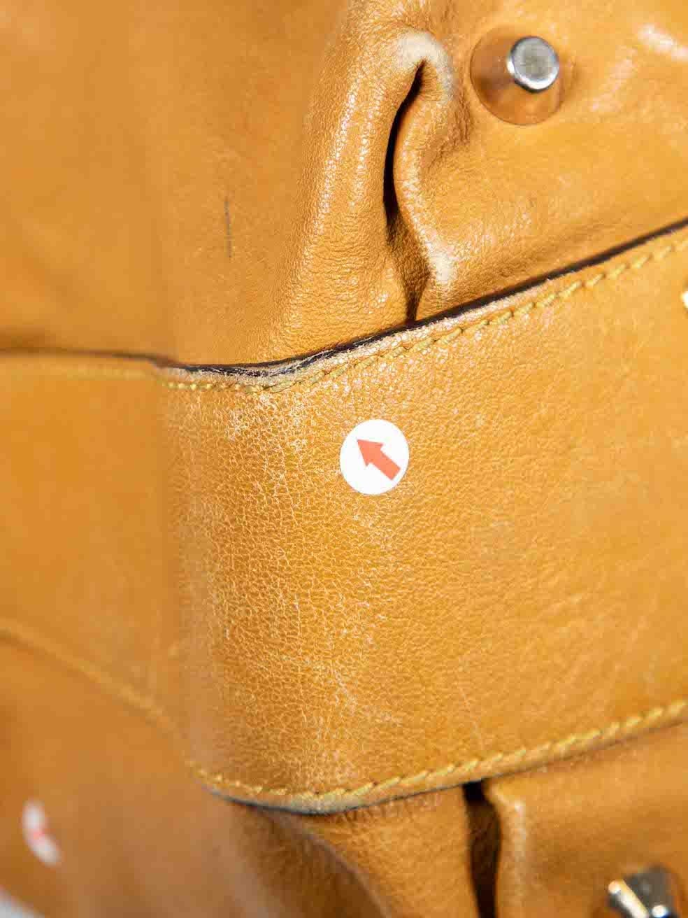 Chloé Camel Leather Angie Handbag For Sale 2