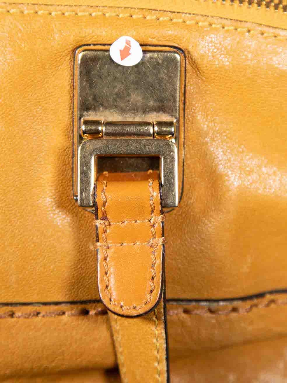 Chloé Camel Leather Angie Handbag For Sale 4