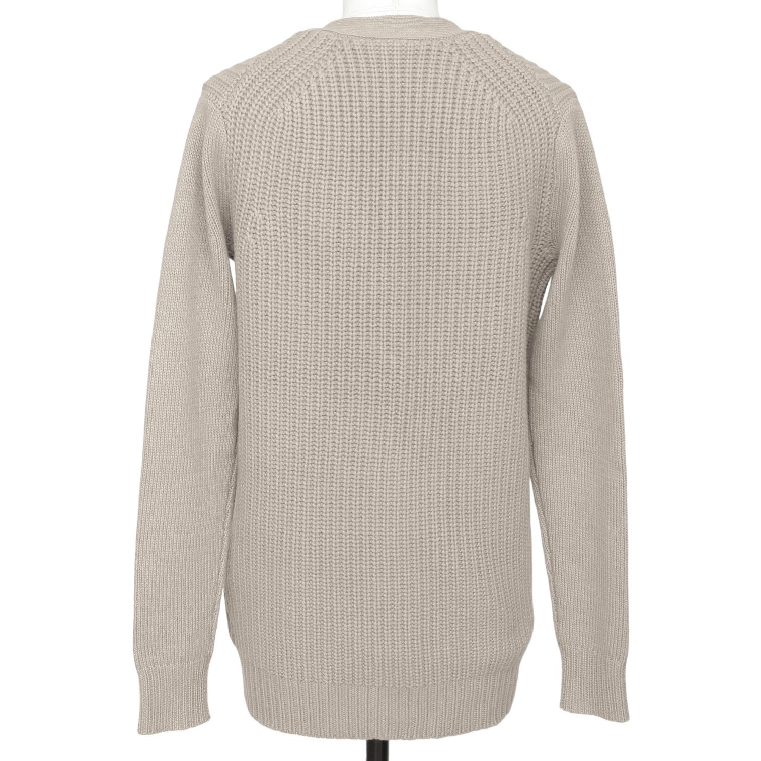 Women's CHLOE Cardigan Sweater Long Sleeve Beige Knit Buttons Pockets Sz XS 2011 $895 For Sale
