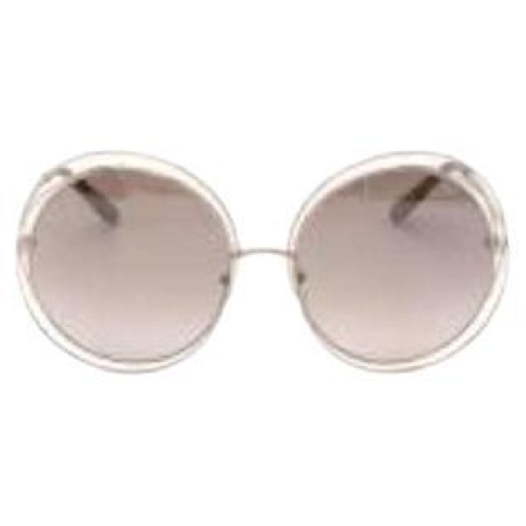 chloe carlina square sunglasses