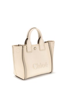 Chloé Carry Tote-Tasche – Beige