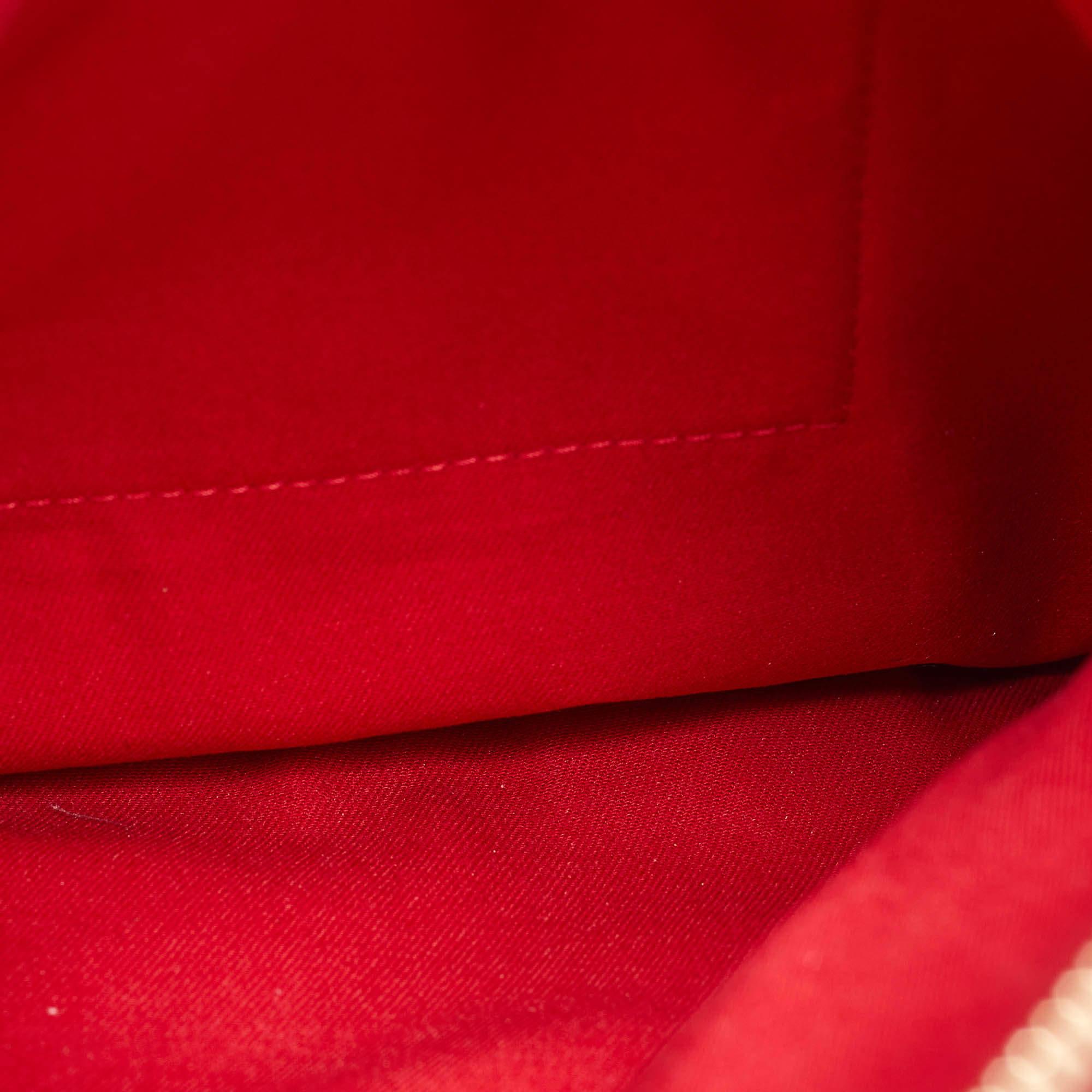 Chloe Cherry Leather Eden Tote 2