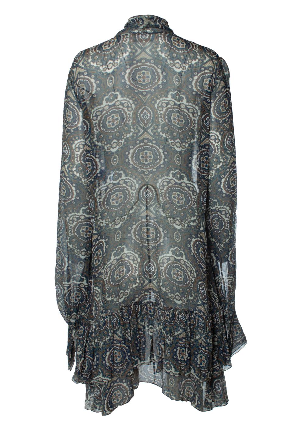 Black Chloe, Chiffon Lavalliere dress For Sale