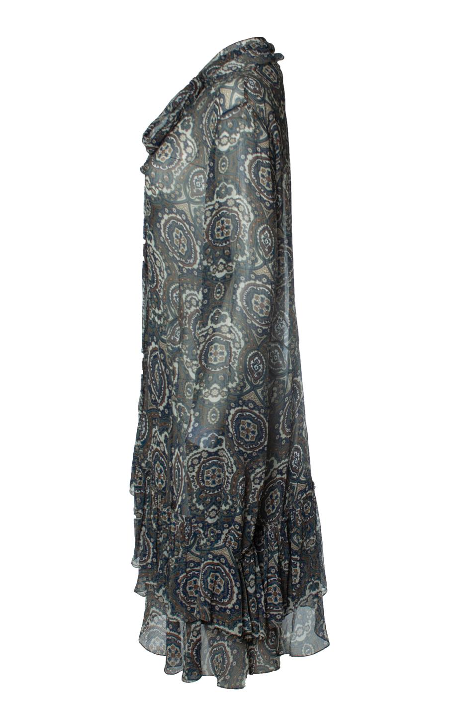 Chloe, Chiffon Lavalliere dress In New Condition For Sale In AMSTERDAM, NL