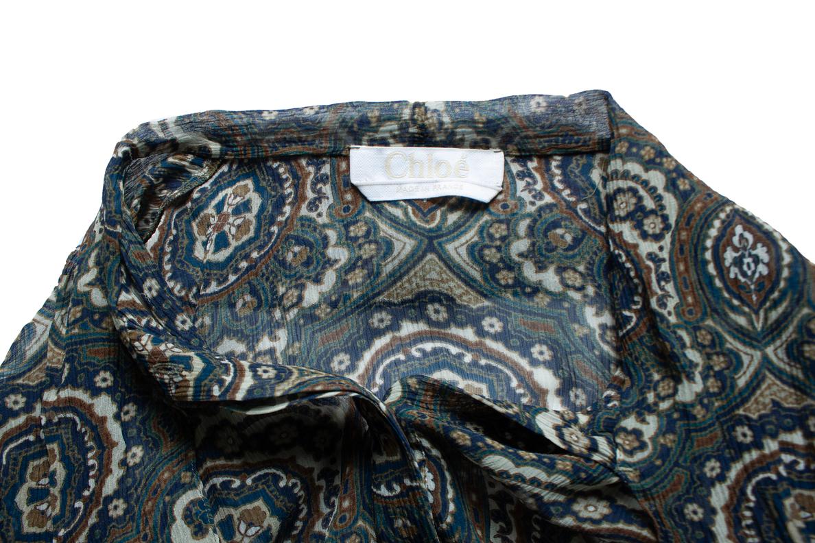 Chloe, Chiffon Lavalliere dress For Sale 1